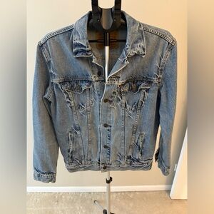 Levi's Women’s 90s Trucker Jacket Vintage Blue Jean Size Medium